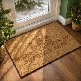 (image for) Personalised Gonk Rectangle Indoor Doormat