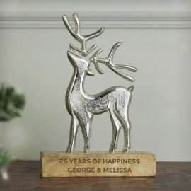 (image for) Personalised Stag Ornament