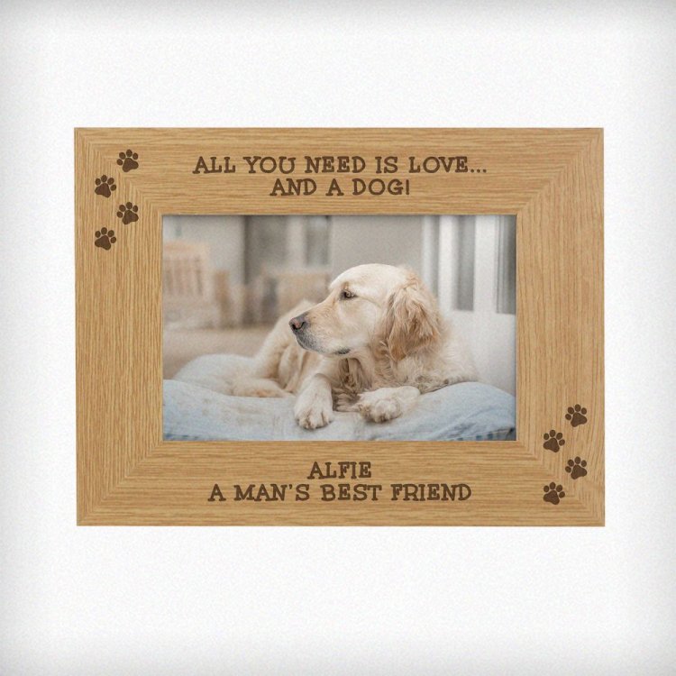 Modal Additional Images for Personalised Pet 6x4 Photo Frame