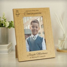 (image for) Personalised Holy Communion 6x4 Photo Frame