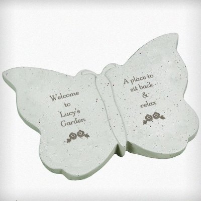 (image for) Personalised Floral Butterfly Ornament