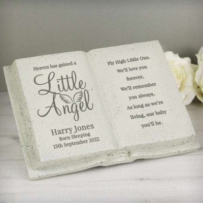 (image for) Personalised Little Angel Memorial Book