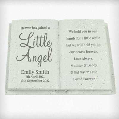 (image for) Personalised Little Angel Memorial Book