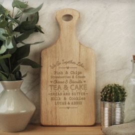 (image for) Personalised We Go Together Wooden Paddle Board