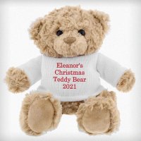 (image for) Personalised Christmas Message Bear