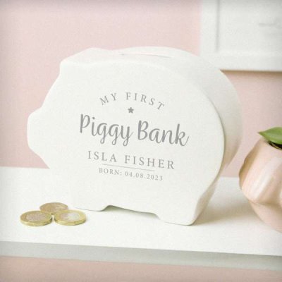 (image for) Personalised My First Piggy Bank