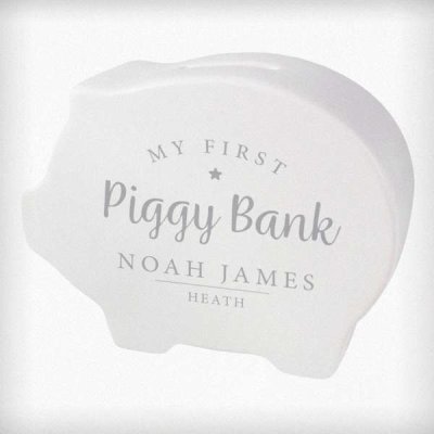 (image for) Personalised My First Piggy Bank