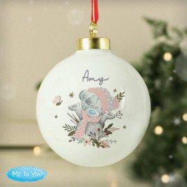 (image for) Personalised Me to You Cosy Winter Bauble