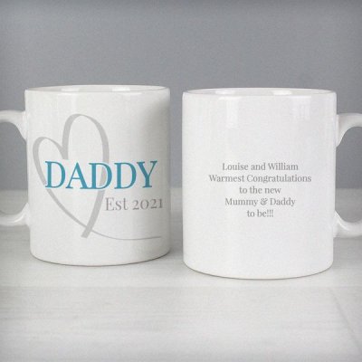 (image for) Personalised Mummy & Daddy Mug Set