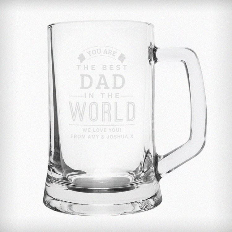 Modal Additional Images for Personalised Best in The World Pint Stern Tankard
