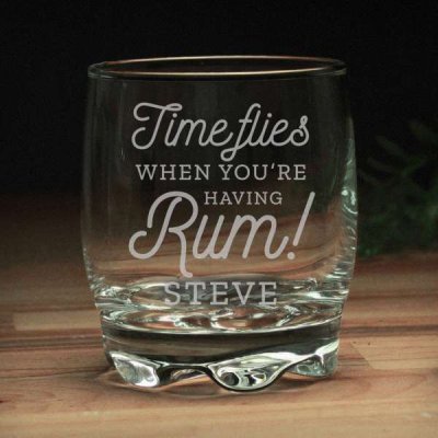 (image for) Personalised Time Flies When You're Having Rum Tumbler