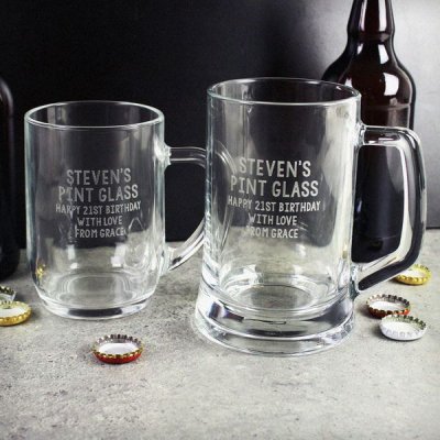 (image for) Personalised Free Text Pint Stern Tankard