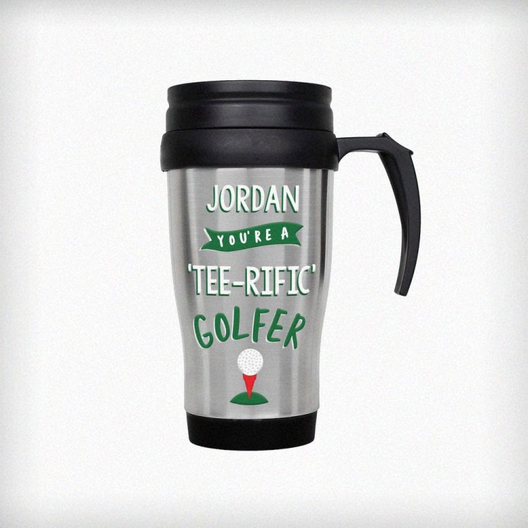 Modal Additional Images for Personalised Golf Travel Mug