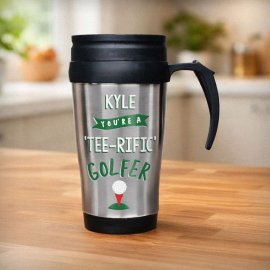 (image for) Personalised Golf Travel Mug
