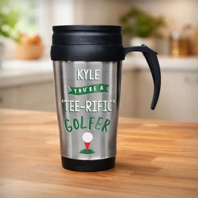 (image for) Personalised Golf Travel Mug