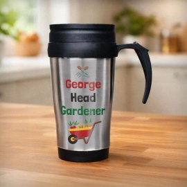 (image for) Personalised Head Gardener Travel Mug