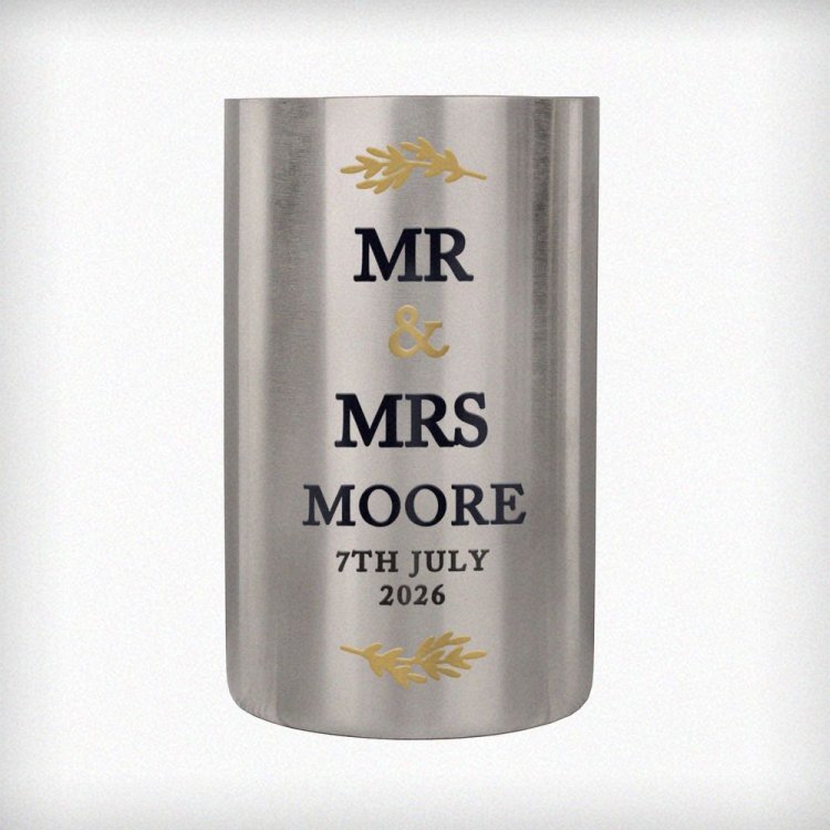 Modal Additional Images for Personalised Couples Wine Cooler