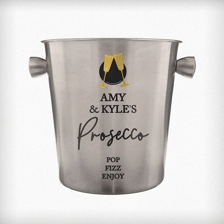 Modal Additional Images for Personalised Flutes Stainless Steel Ice Bucket