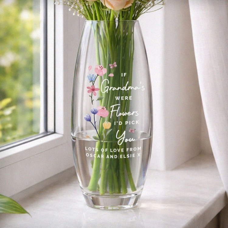 Modal Additional Images for Personalised Id Pick You Text Bullet Vase
