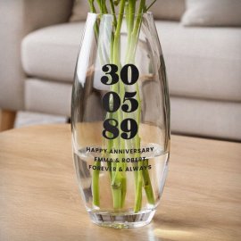(image for) Personalised Special Date Bullet Vase
