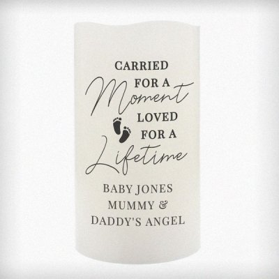 (image for) Personalised Carried For A Moment Led Candle
