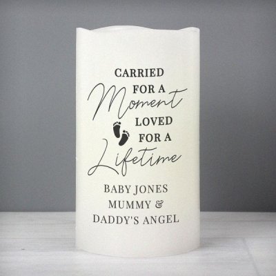 (image for) Personalised Carried For A Moment Led Candle