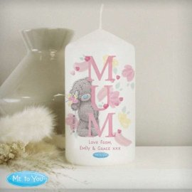 (image for) Personalised Me to You MUM Pillar Candle