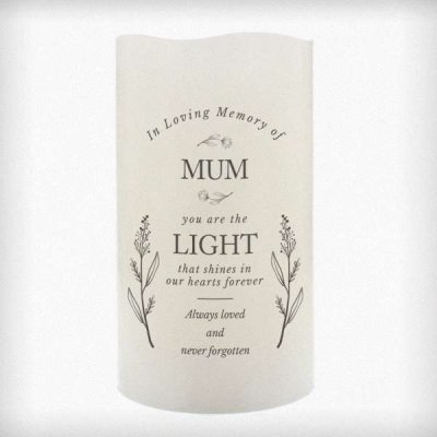 (image for) Personalised In Loving Memory LED Candle