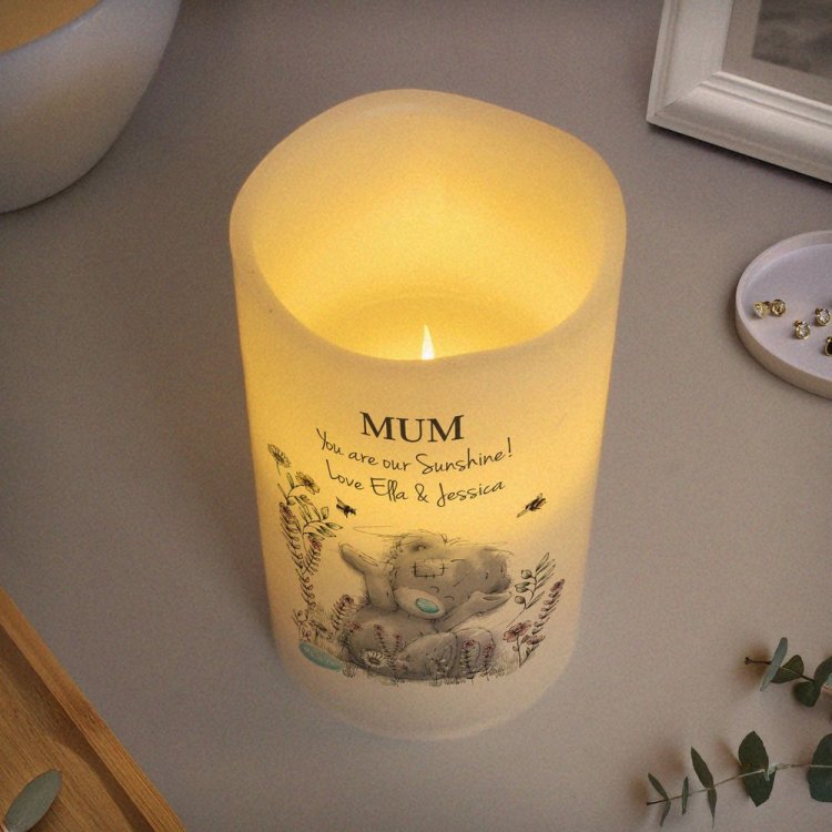 Modal Additional Images for Personalised Me to You Floral LED Candle