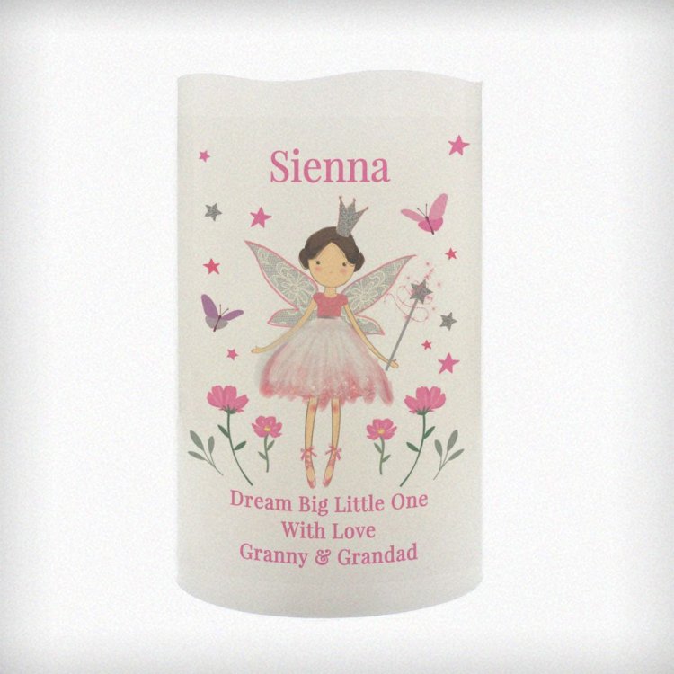 Modal Additional Images for Personalised Fairy Princess Night Light LED Candle