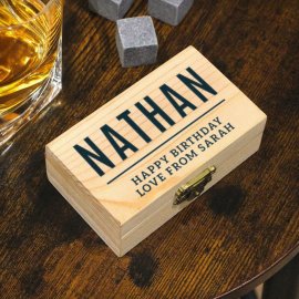 (image for) Personalised Free Text Whisky Stones