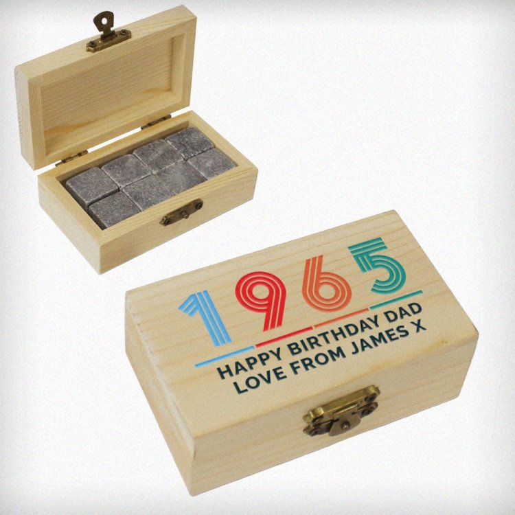 Modal Additional Images for Personalised Big Age Whisky Stones