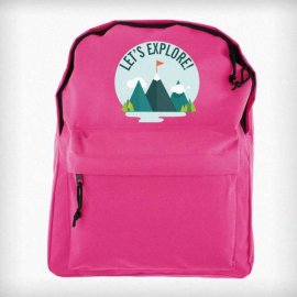 (image for) Bespoke Design Pink Backpack