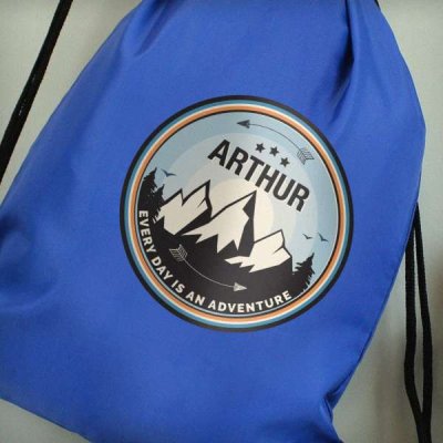 (image for) Personalised Adventure Blue Kit Bag