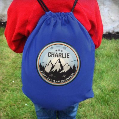 (image for) Personalised Adventure Blue Kit Bag