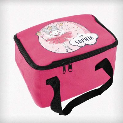 (image for) Personalised Fairy Pink Lunch Bag