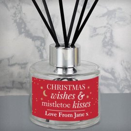 (image for) Personalised Christmas Wishes Reed Diffuser