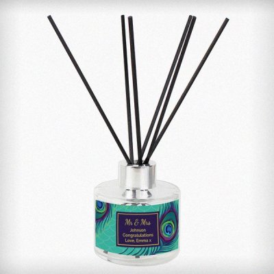 (image for) Personalised Peacock Reed Diffuser