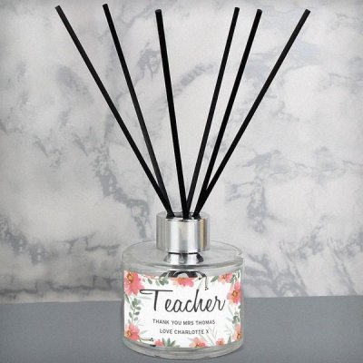 (image for) Personalised Floral Sentimental Reed Diffuser