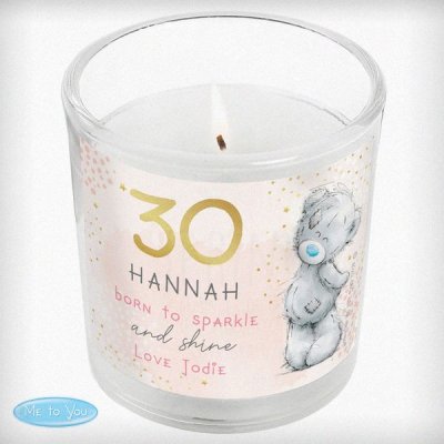 (image for) Personalised Me To You Sparkle & Shine Birthday Scented Jar Candle