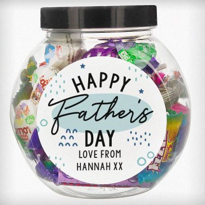 (image for) Personalised Father's Day Sweet Jar