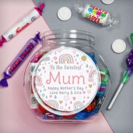 (image for) Personalised Rainbows & Sunshine Sweet Jar