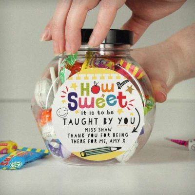 (image for) Personalised Shape Little Minds Sweet Jar