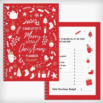 (image for) Personalised Christmas A5 Planner