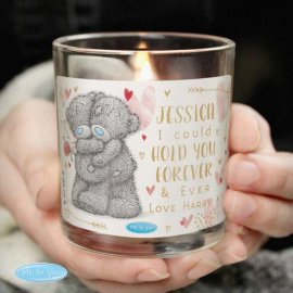 (image for) Personalised Me To You Hold You Forever Scented Jar Candle