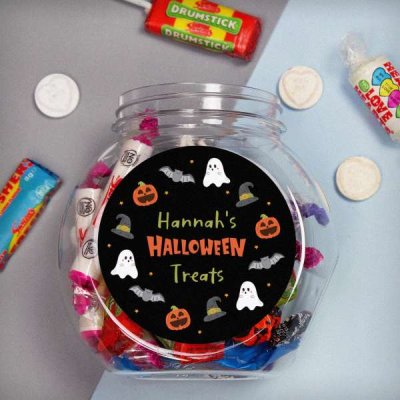 (image for) Personalised Halloween Sweets Jar