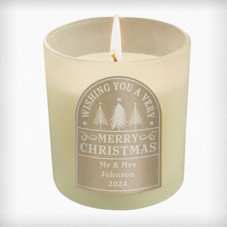 Modal Additional Images for Personalised Christmas Candle Jar