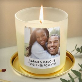 (image for) Personalised Photo Upload Candle Jar