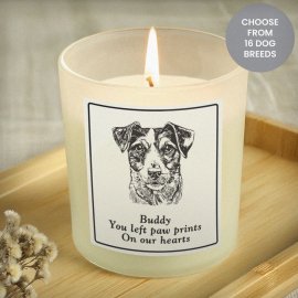 (image for) Personalised Dog Breed Candle Jar