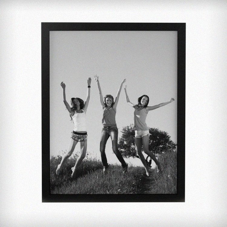 Modal Additional Images for Personalised Photo Upload Black Poster Frame
